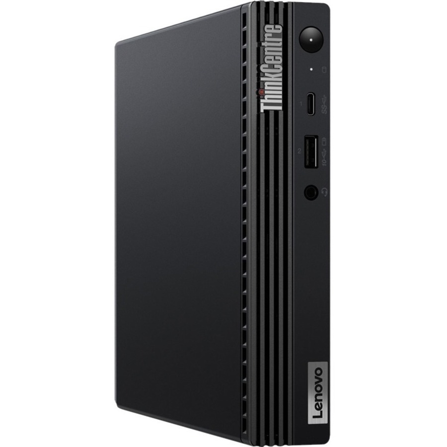Lenovo ThinkCentre M70q Gen 3 11T30009US Desktop Computer - Intel Core i7 12th Gen i7-12700T - 16 GB - 512 GB PCI Express NVMe 4.0 x4 SSD - Tiny - Black