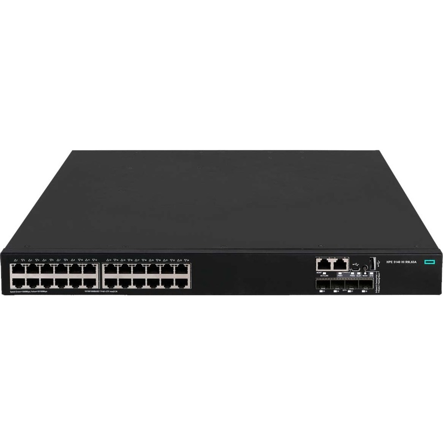 HPE FlexNetwork 5140 24G PoE+ 4SFP+ HI Switch