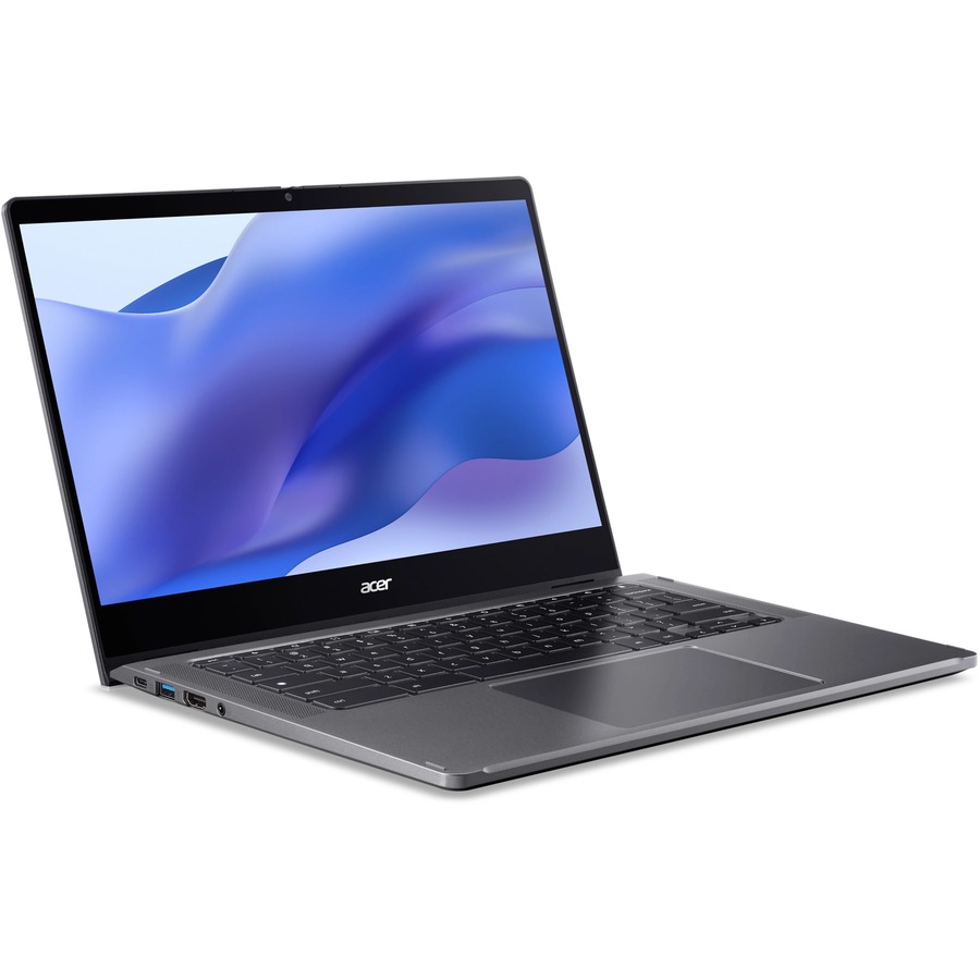 Acer Chromebook Enterprise Spin 514 CP514-3WH CP514-3WH-R8C7 14" Touchscreen Convertible 2 in 1 Chromebook - Full HD - 60 Hz - AMD Ryzen 7 5825C - 16 GB - 256 GB SSD - English (US) Keyboard - Steel Gray