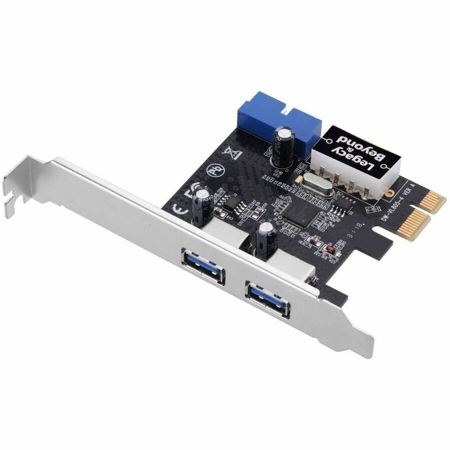 SIIG USB 3.0 4-Port (2-Ext plus19-pin header) PCIe Host Card
