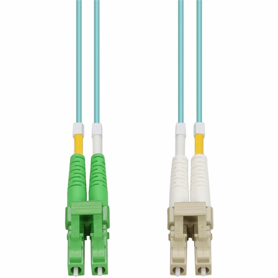 AddOn 3m ALC to LC Aqua OM4 Duplex OFNR (Riser-Rated) MMF (Multi Mode) Fiber Patch Cable, 50/125
