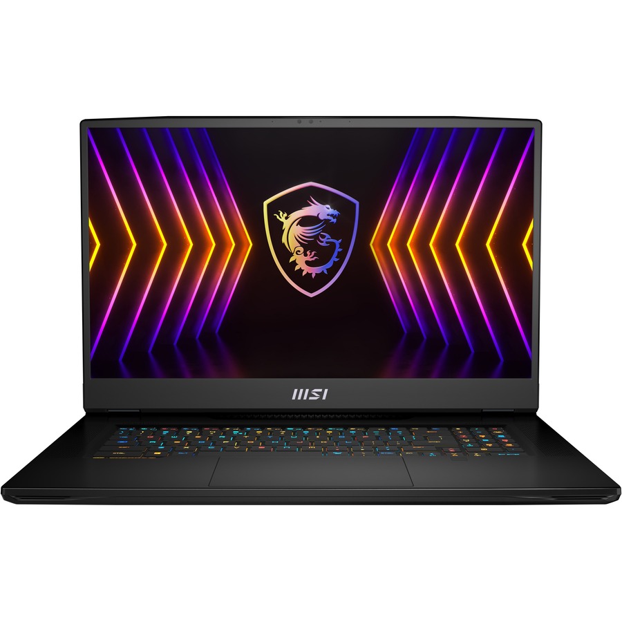 MSI Titan GT77 Titan GT77 12UHS-063 17.3" Gaming Notebook - 4K UHD - 120 Hz - Intel Core i9 12th Gen i9-12900HX - 128 GB - 4 TB SSD - Core Black
