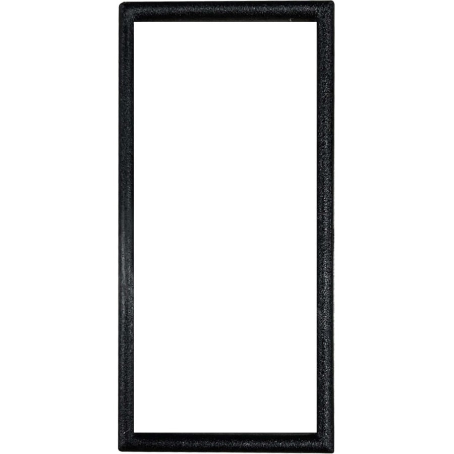 Tripp Lite Color Ring for European-Style Insert, 22.5 x 45 mm, Black - Black - Polycarbonate, High Impact Plastic