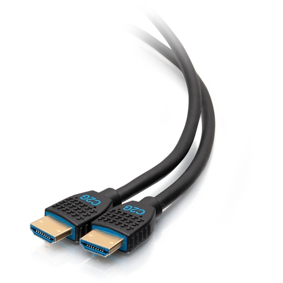 C2G 6ft Performance Series Ultra Flexible High Speed HDMI Cable w Ethernet - In-Wall CMG Rated - 4K 60Hz - M/M - Black