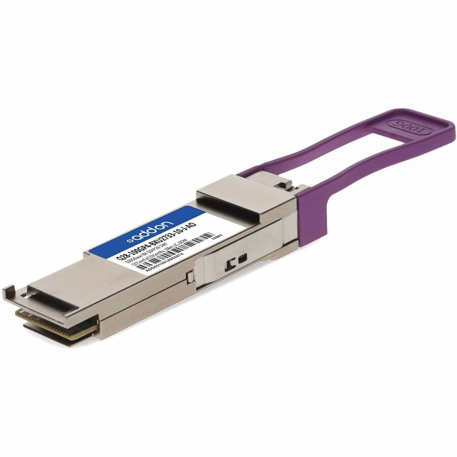 AddOn Juniper Networks® 100GBase-BX QSFP28 Single Lambda Transceiver (SMF, 1271nmTx/1331nmRx, 10km, LC, DOM, with FEC)