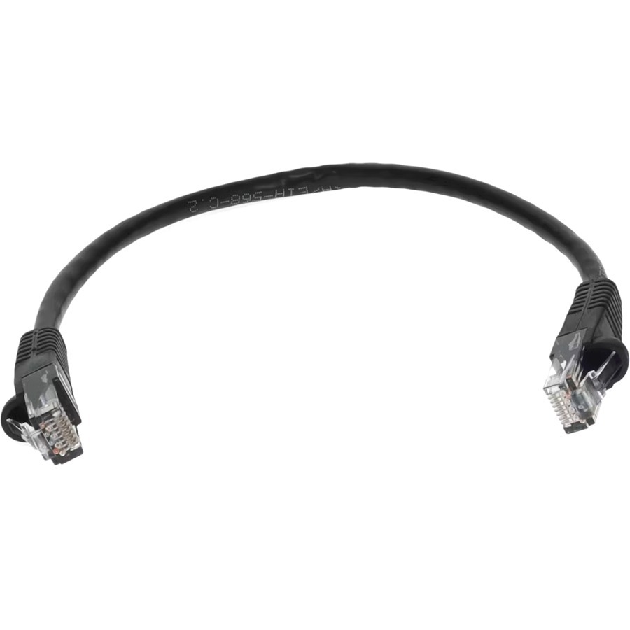 AddOn 6ft Brown CAT 6 PVC Ethernet Cable Snagless Bubble Boot RJ-45 M/M