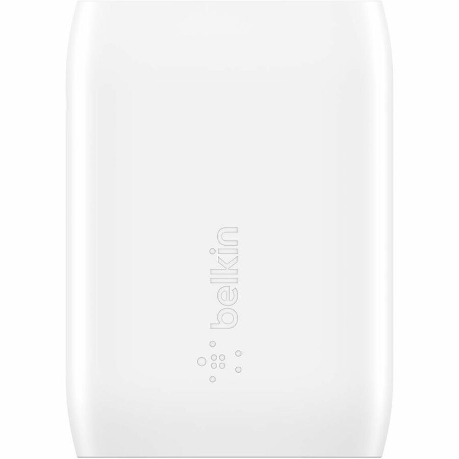 Belkin 30W USB-C PD 3.0 PPS Wall Charger + 3.3ft USB-C to USB-C Cable - Fast Charging - White