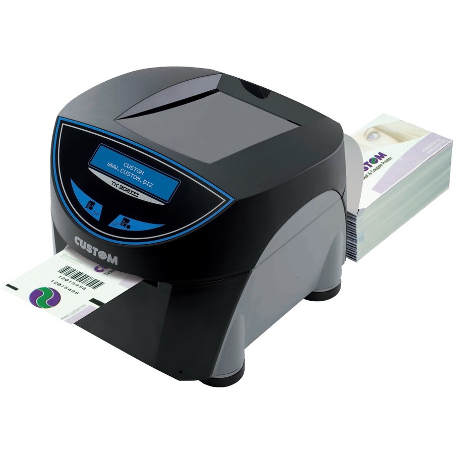Custom TK302III Desktop Direct Thermal Printer - Monochrome - Ticket Print - USB - Serial - RFID