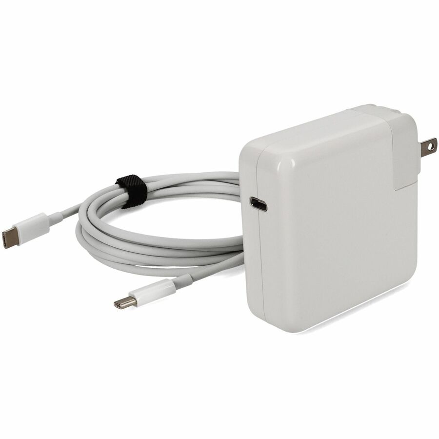 AddOn Apple Computer MKU63AMA Compatible 67W 20V at 3.25A Power Adapter with USB-C Cable