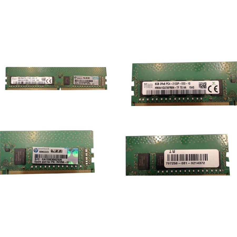 Hewlett Packard Enterprise Replacement Parts Business 8GB DDR4 SDRAM Memory Module
