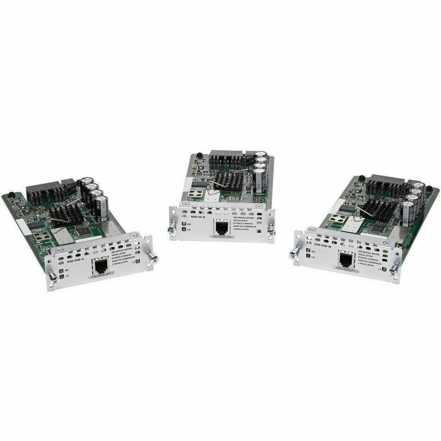 Cisco 1-port VDSL2/ADSL2+ NIM over POTS with Annex A