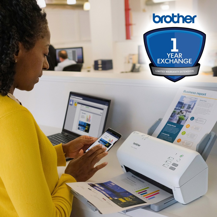 Brother ES3141EPSP 1 Year Extended Exchange Warranty for ADS-4300N