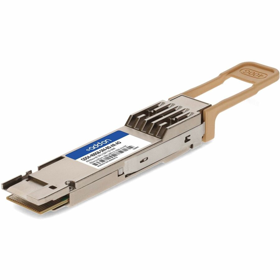 AddOn Arista Networks Compatible TAA 400GBase-BX SR4.2 PAM4 QSFP-DD Transceiver (MMF, 850nm to 902nm, 100m, MPO-12, DOM, CMIS 4.0)