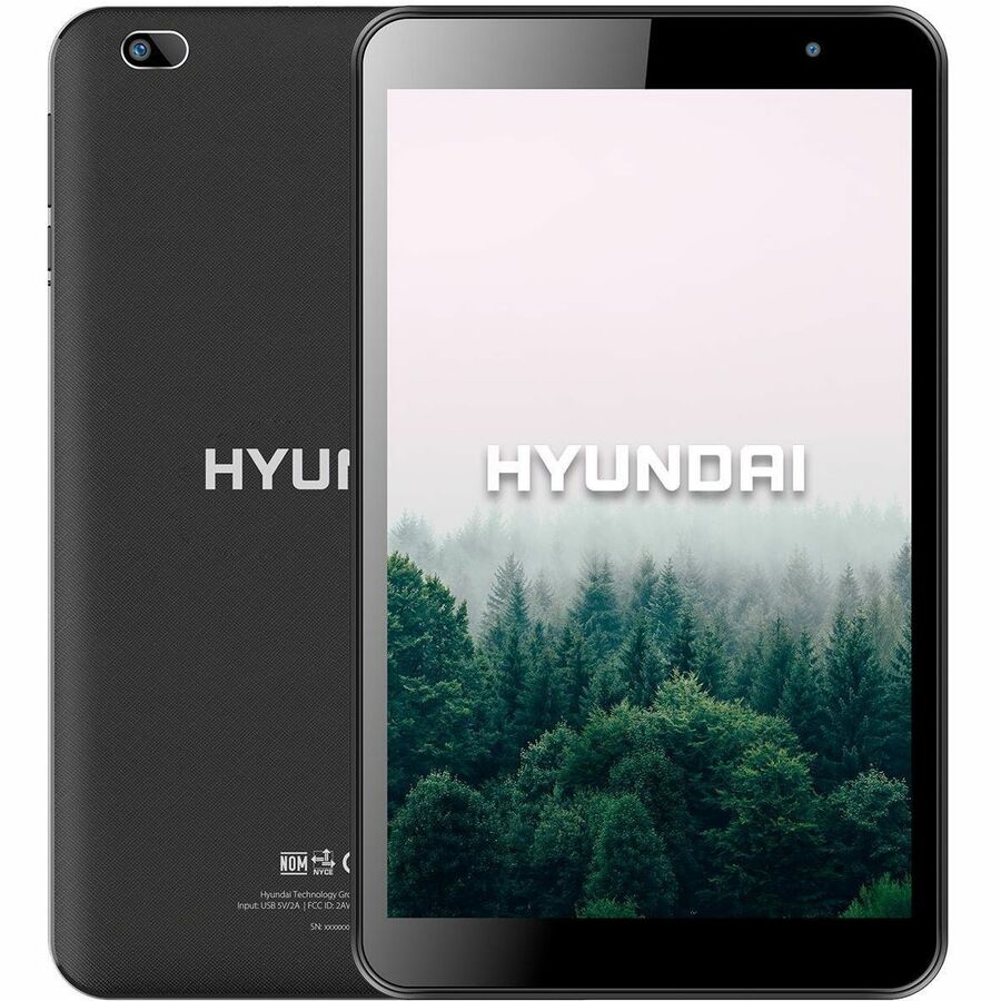 Hyundai HyTab Plus 8WB1 Tablet - 8" HD - 32 GB Storage - Black