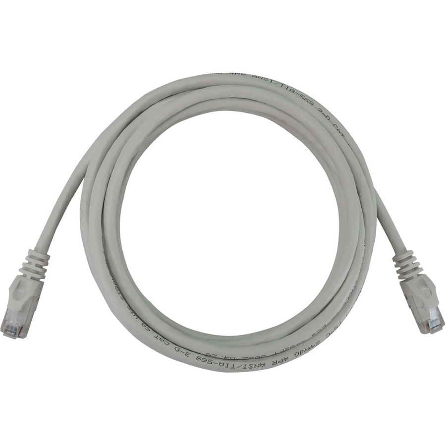 Tripp Lite by Eaton Cat6a 10G Snagless Molded UTP Ethernet Cable (RJ45 M/M), PoE, White, 10 ft. (3.1 m)