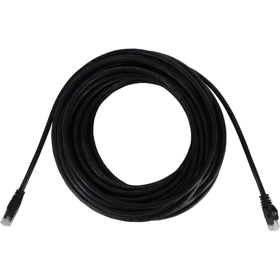 Tripp Lite by Eaton Cat6a 10G Snagless Molded UTP Ethernet Cable (RJ45 M/M), PoE, Black, 100 ft. (30.5 m)