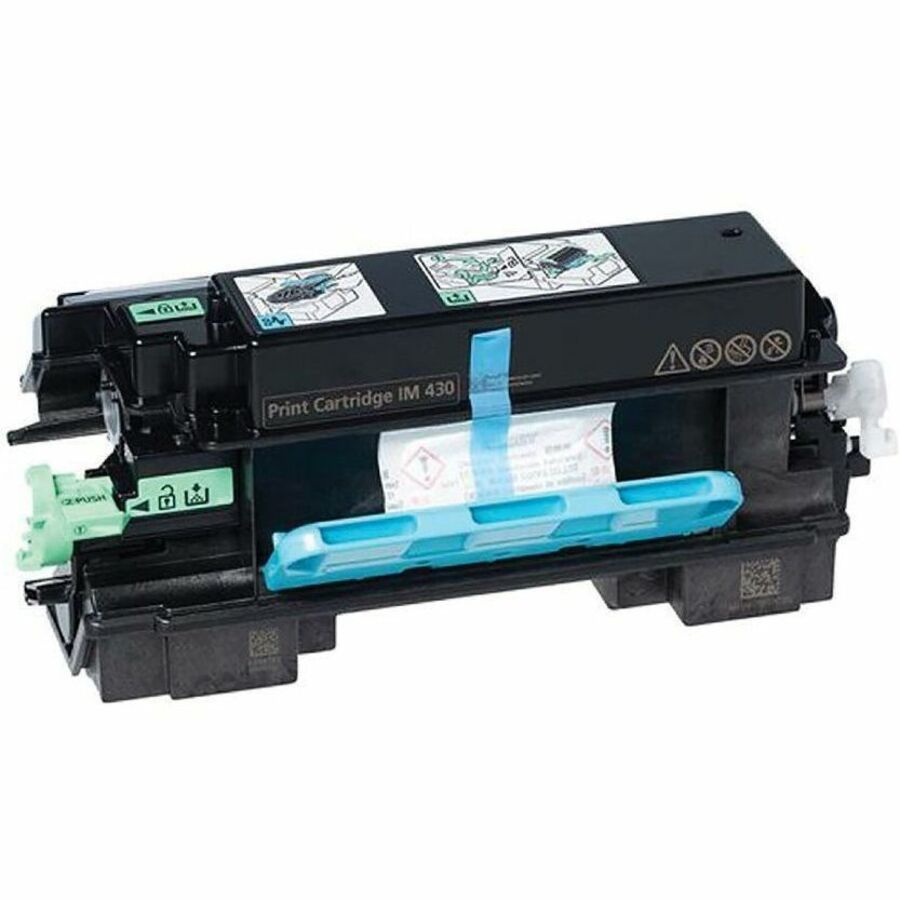 Ricoh Original High Yield Laser Toner Cartridge - Black - 1 Each - 17400 Pages