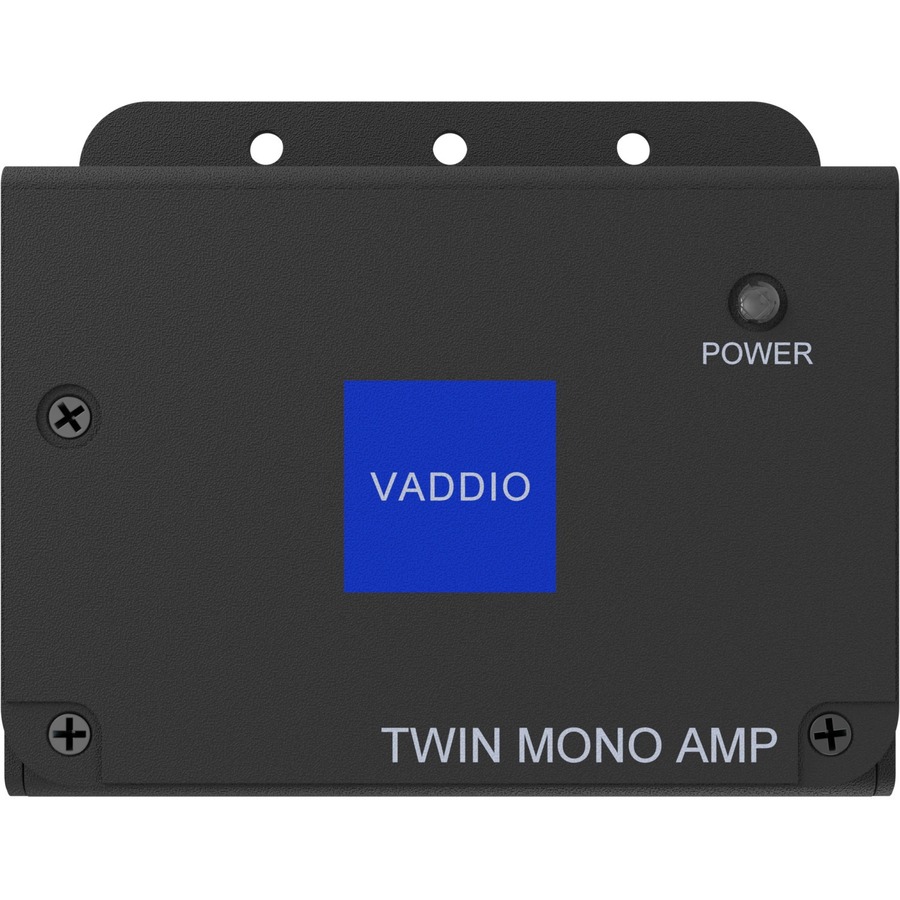 Vaddio Twin Mono Audio Amplifier - Black