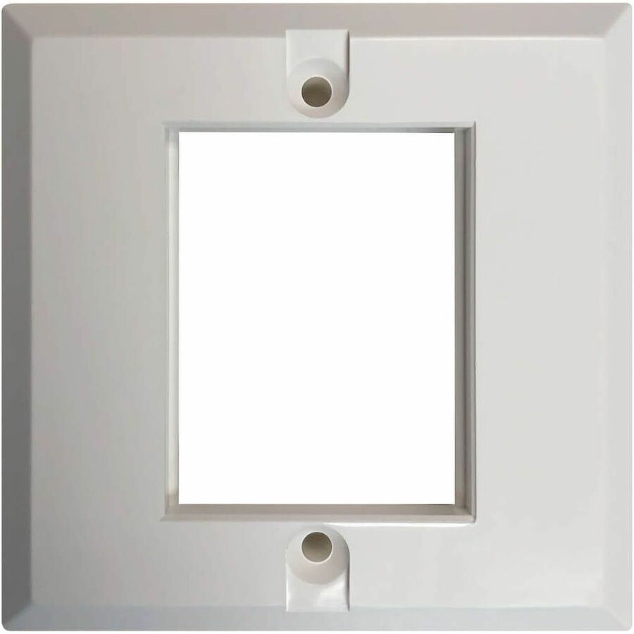 Eaton Tripp Lite Series 1-Port UK-Style Gang Frame for 6C-Type Insert Module, White