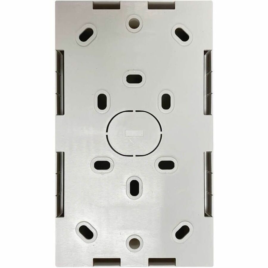 Eaton Tripp Lite Series Double-Gang Surface Mounting Box, UK Style, 86 x 147 x 47 mm, White, TAA