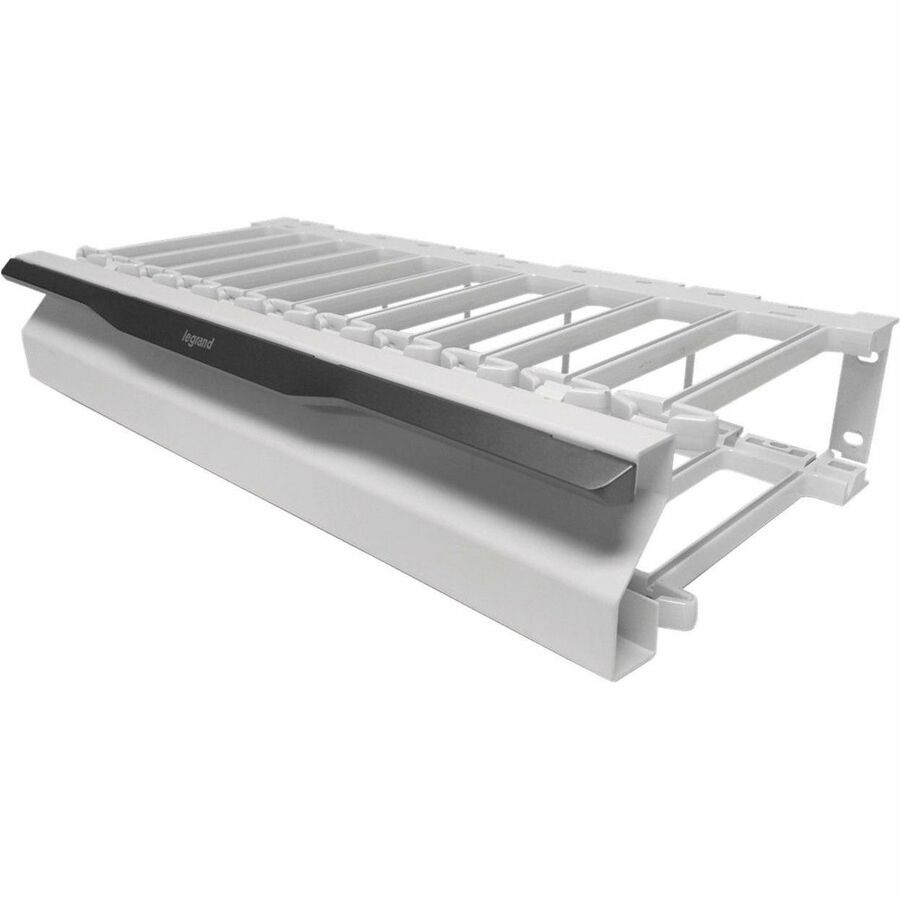 Ortronics Mighty Mo 20 Horizontal Cable Management Panel, 2RU - White