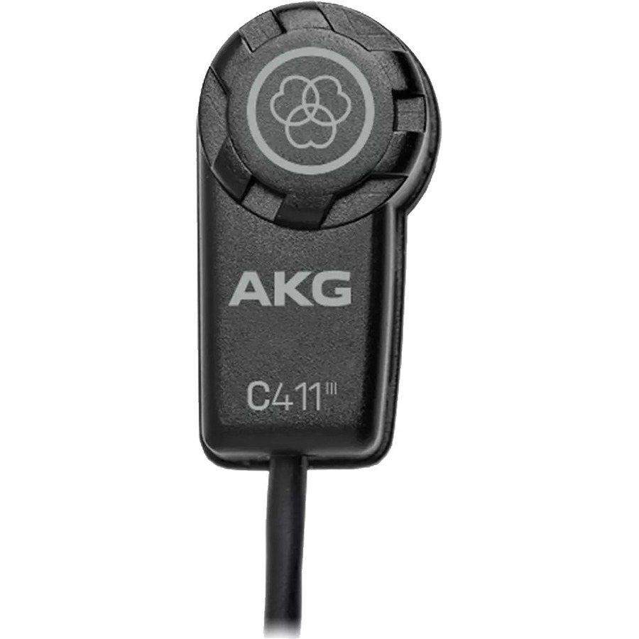 AKG C411 L Wired Condenser Microphone - Matte Black