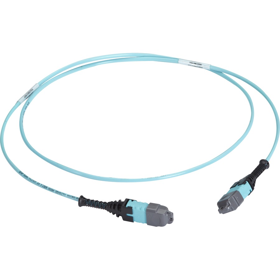 Black Box MTP OM3 Fiber Optic Trunk Cable - Plenum, 24-Strand, Type A