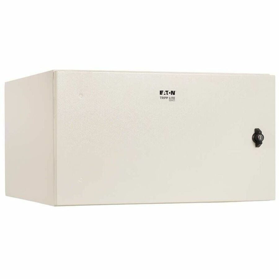 Tripp Lite by Eaton SmartRack Industrial Enclosure with Lock - NEMA 4, Wall Mount, Metal Construction, 20.5 in. Depth, 6U, Gray