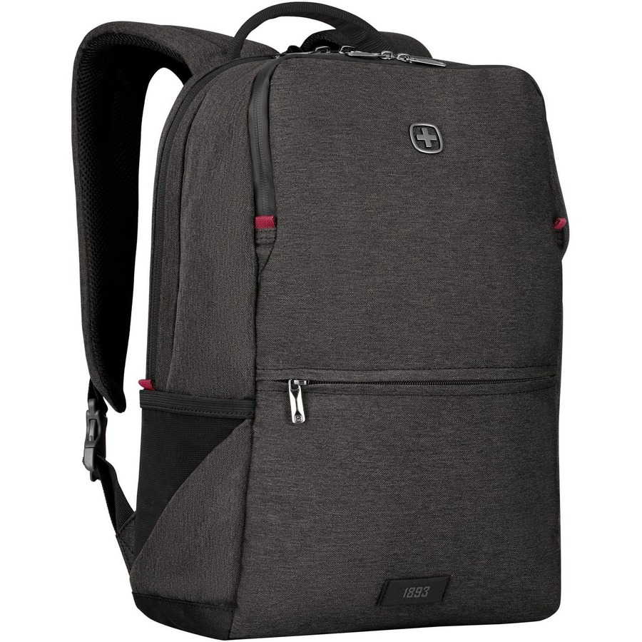 Wenger MX Reload Carrying Case (Backpack) for 10" to 16" Notebook, Tablet - Heather Gray