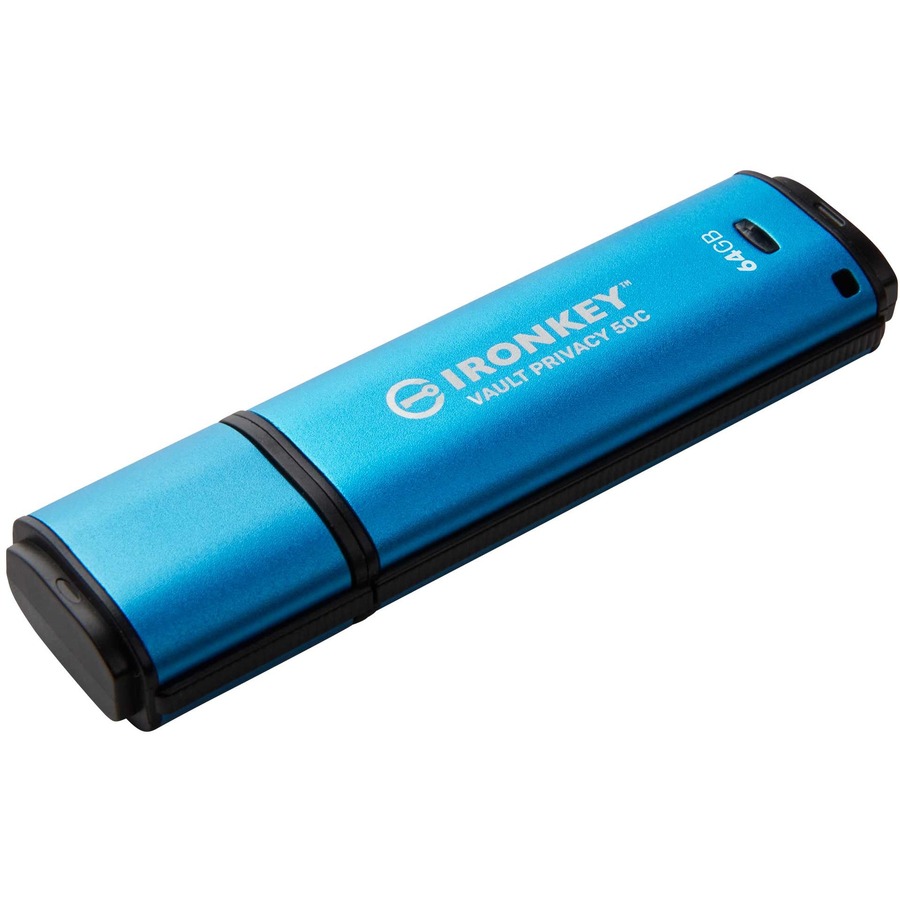 IronKey Vault Privacy 50 Series 64GB USB 3.2 (Gen 1) Type C Flash Drive