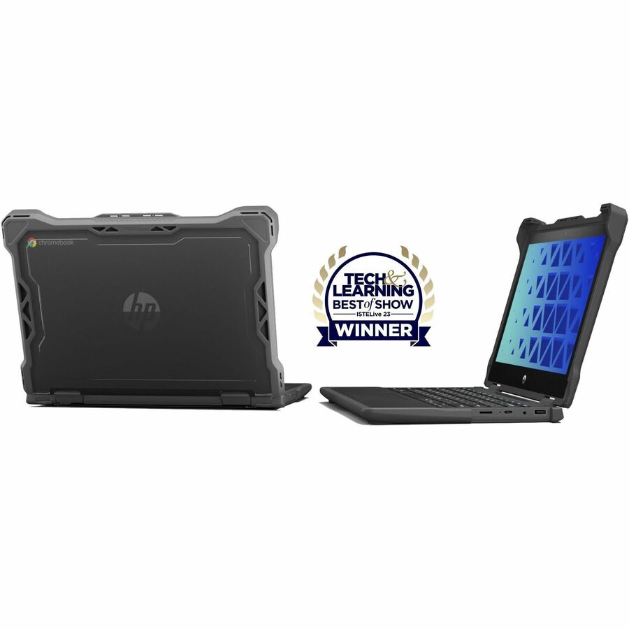 MAXCases Extreme Shell-F Slide Case for HP X360 G4/G3 and x360 Fortis G3 11.6" (Gray/Clear)