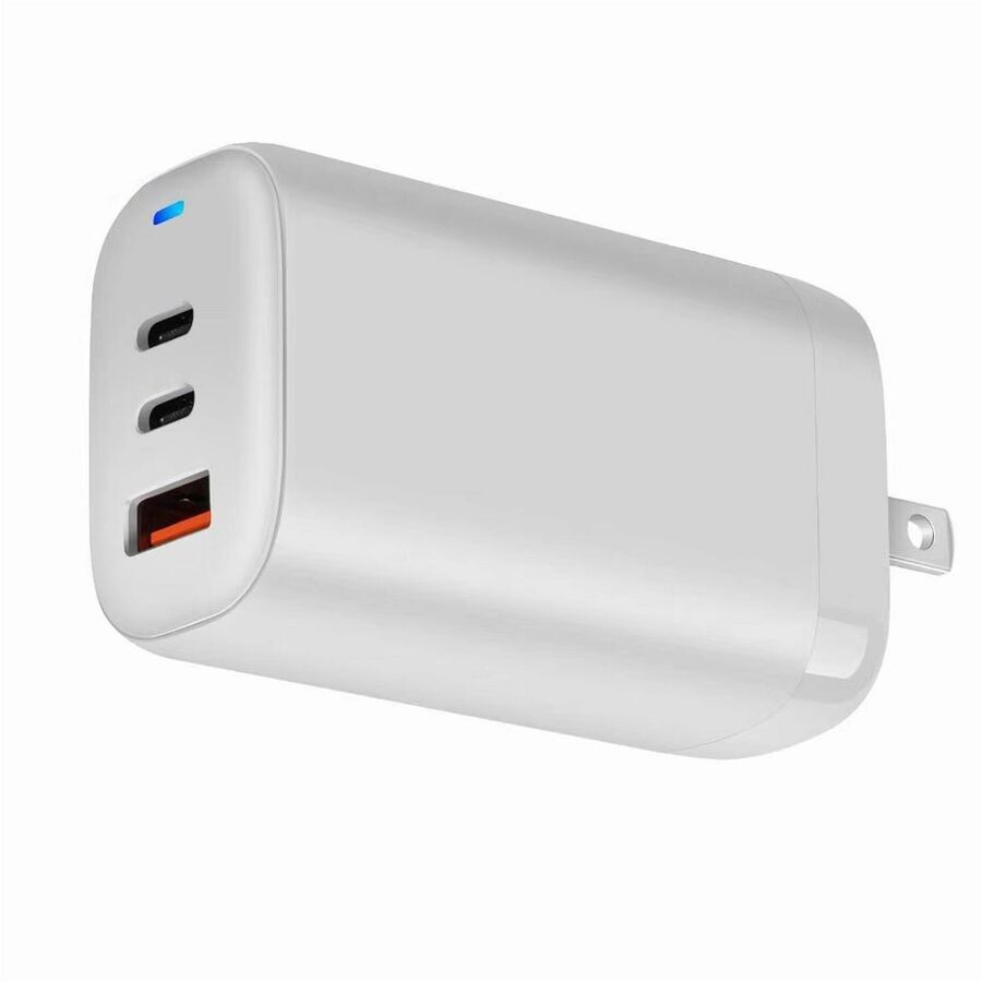 4XEM 65W GaN Wall Charger Dual USB-C - White