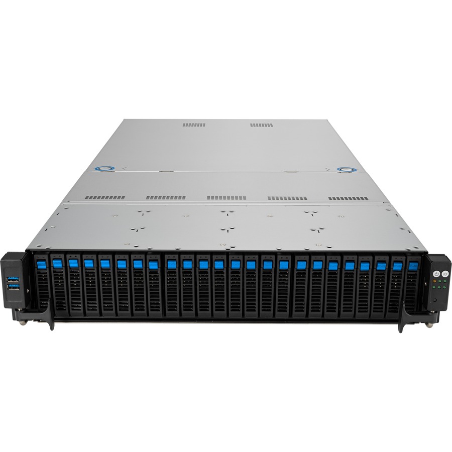 Asus RS520A-E12-RS24U-16W2RB Barebone System - 2U Rack-mountable - Socket SP5 LGA-6096 - 1 x Processor Support
