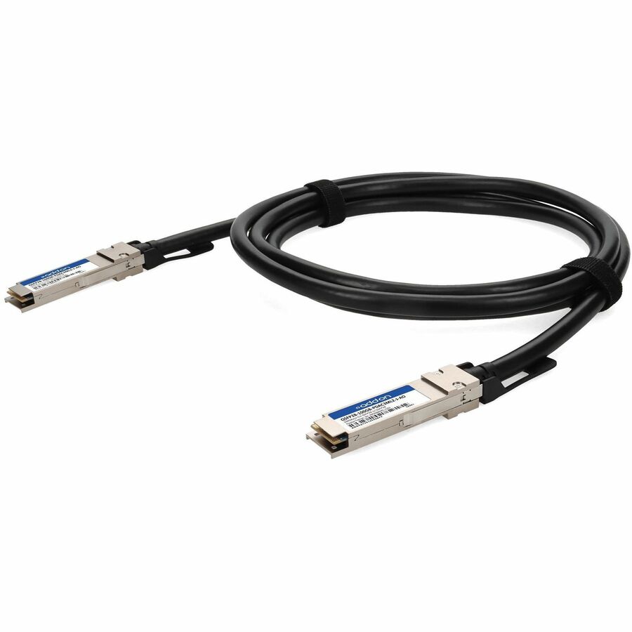 AddOn Juniper Networks® Compatible TAA 100GBase-CU QSFP28 to QSFP28 Direct Attach Cable (Passive Twinax, 3m, Infiniband EDR, 26AWG, LSZH)