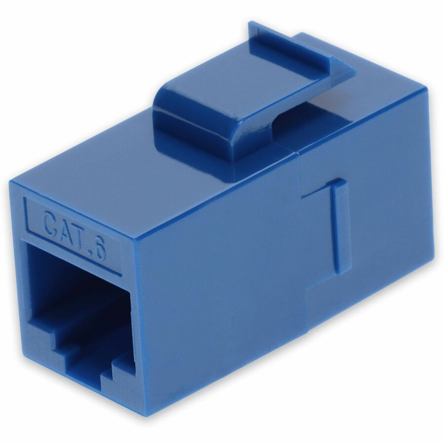 AddOn Cat6 RJ-45 (Female) to RJ-45 (Female) Blue Inline Coupler