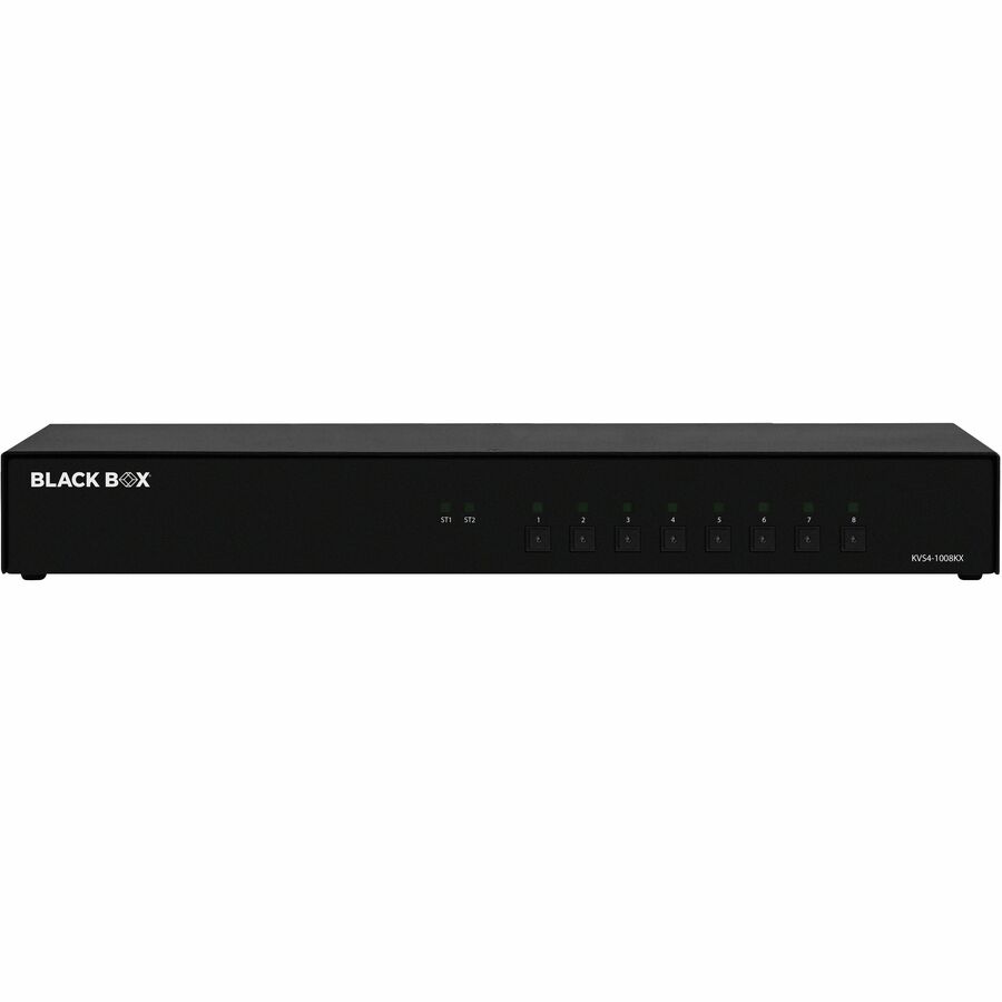 Black Box KM Switch, NIAP 4.0 Certified - 8-Port, CAC
