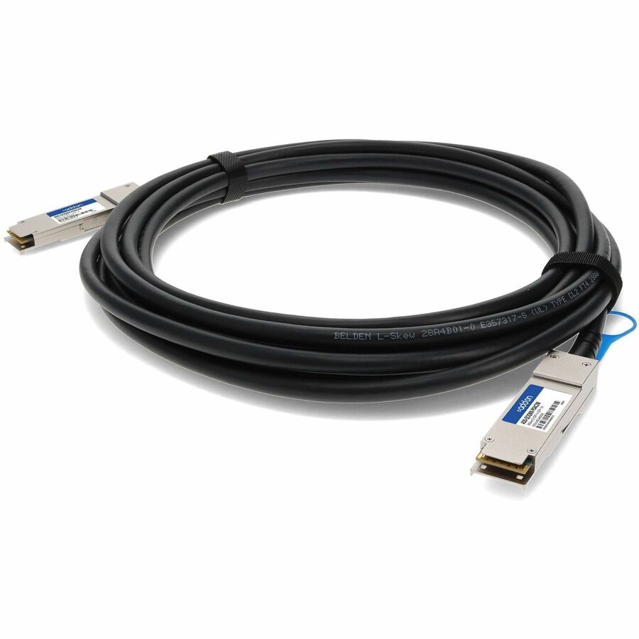AddOn Cisco® QSFP-H40G-CU2M to Mellanox® MC2210130-002 Compatible TAA Compliant 40GBase-CU QSFP+ to QSFP+ Direct Attach Cable (Passive Twinax, 2m)