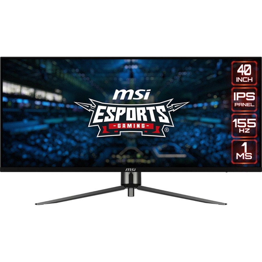 MSI MAG 401QR - MAG401QR - Gaming Monitor - 40" UWQHD IPS FreeSync Display - HDMI - DisplayPort
