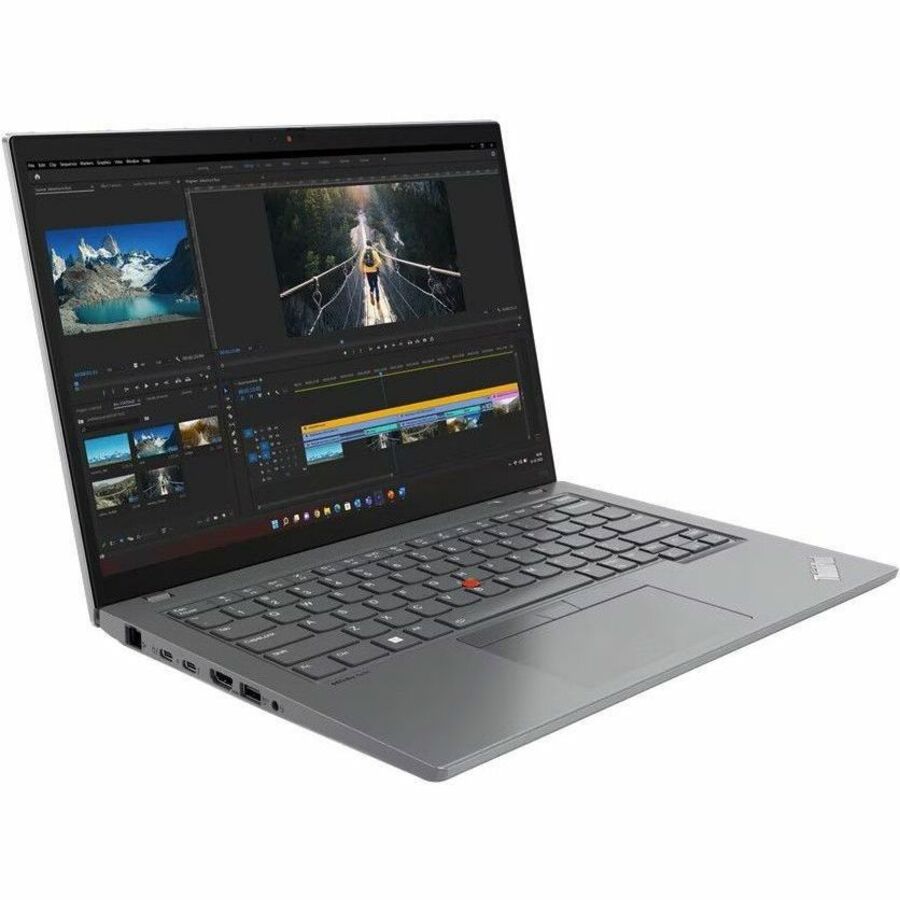 Lenovo ThinkPad T14 Gen 4 21HD002AUS 14" Touchscreen Notebook - WUXGA - Intel Core i5 13th Gen i5-1345U - vPro Technology - 16 GB - 512 GB SSD - English Keyboard - Storm Gray