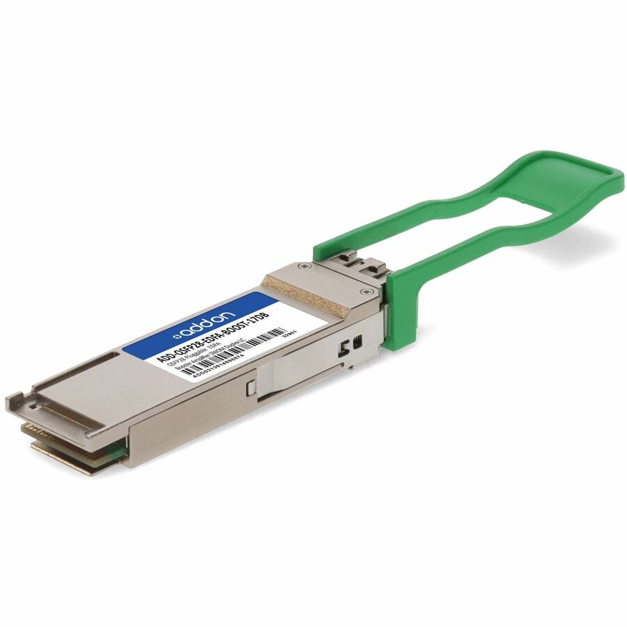 AddOn QSFP28 Pluggable EDFA Booster amplifier for DWDM, Duplex LC, Input power -20dBm to 0dBm, Nominal gain +17dB