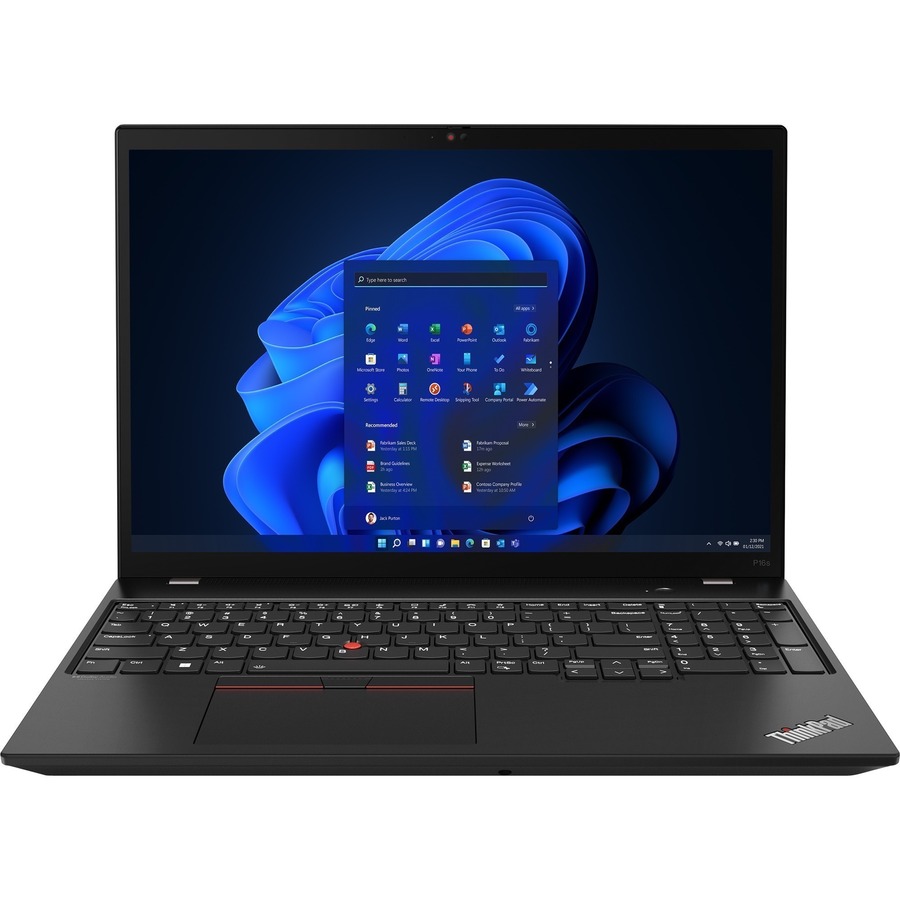 Lenovo ThinkPad P16s Gen 2 21HK001XUS 16" Mobile Workstation - WUXGA - Intel Core i5 13th Gen i5-1340P - 16 GB - 512 GB SSD - English Keyboard - Villi Black