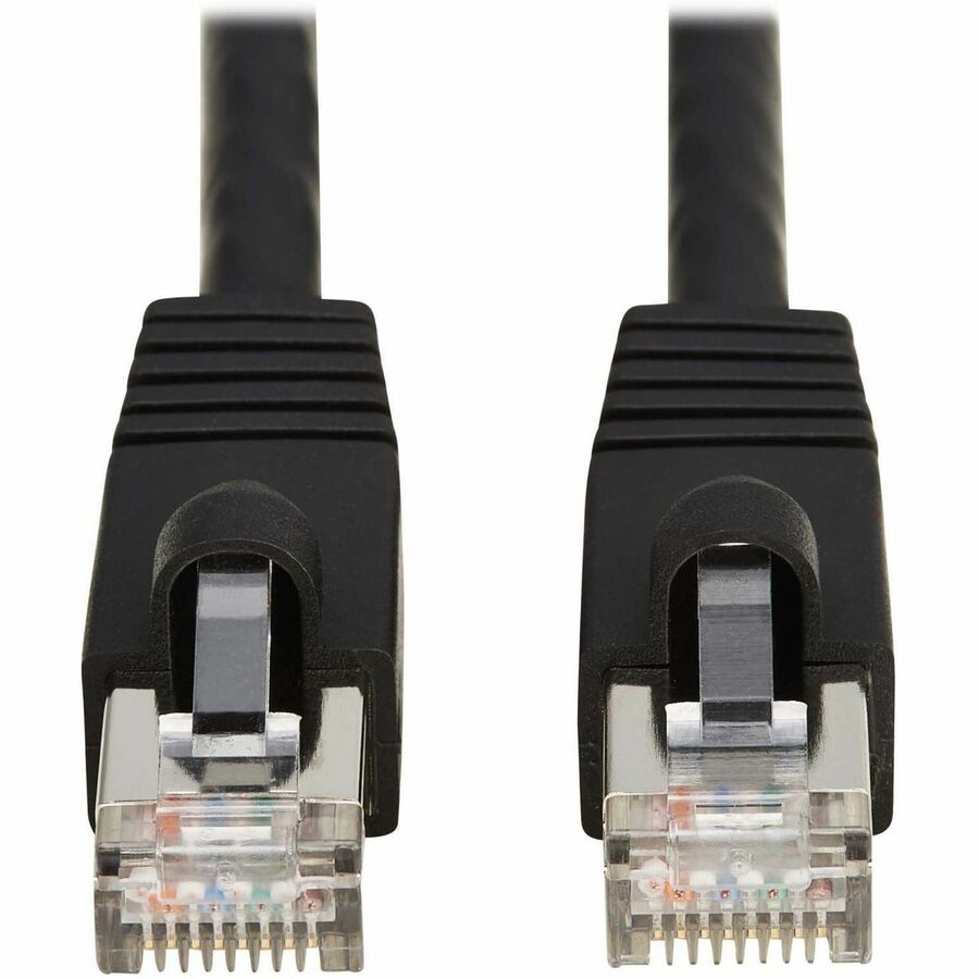 Tripp Lite series Cat8 40G Snagless SSTP Ethernet Cable (RJ45 M/M), PoE, Black, 5 ft. (1.5 m)