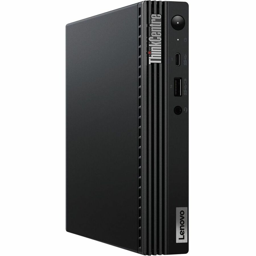Lenovo ThinkCentre M75q Gen 2 11JN008AUS Desktop Computer - AMD Ryzen 5 PRO 5650GE - 8 GB - 128 GB PCI Express NVMe 3.0 x2 SSD - Tiny - Black