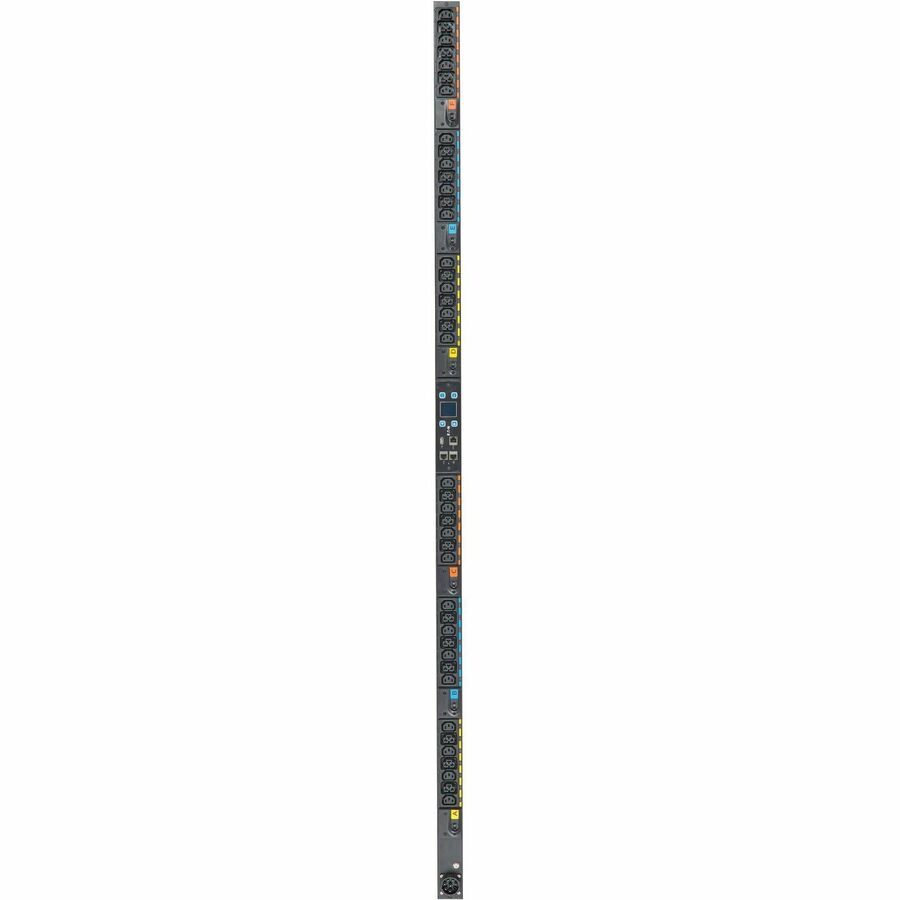 Tripp Lite by Eaton G3 Universal-Input Managed PDU 208V and 415/240V 42 Outlets Input Cord Sold Separately 0U Vertical