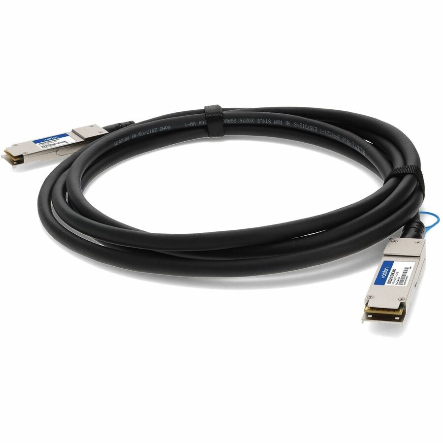 AddOn Intel® Compatible TAA Compliant 100GBase-CU QSFP28 Direct Attach Cable (Passive Twinax, 50cm)