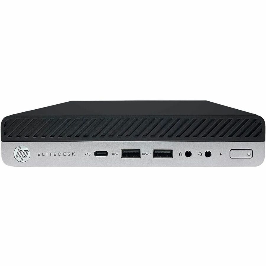 Joy Systems - HP EliteDesk 800 G4 Desktop Computer - Intel Core i5 8th Gen i5-8500T - 16 GB - 256 GB SSD - Mini PC - Refurbished
