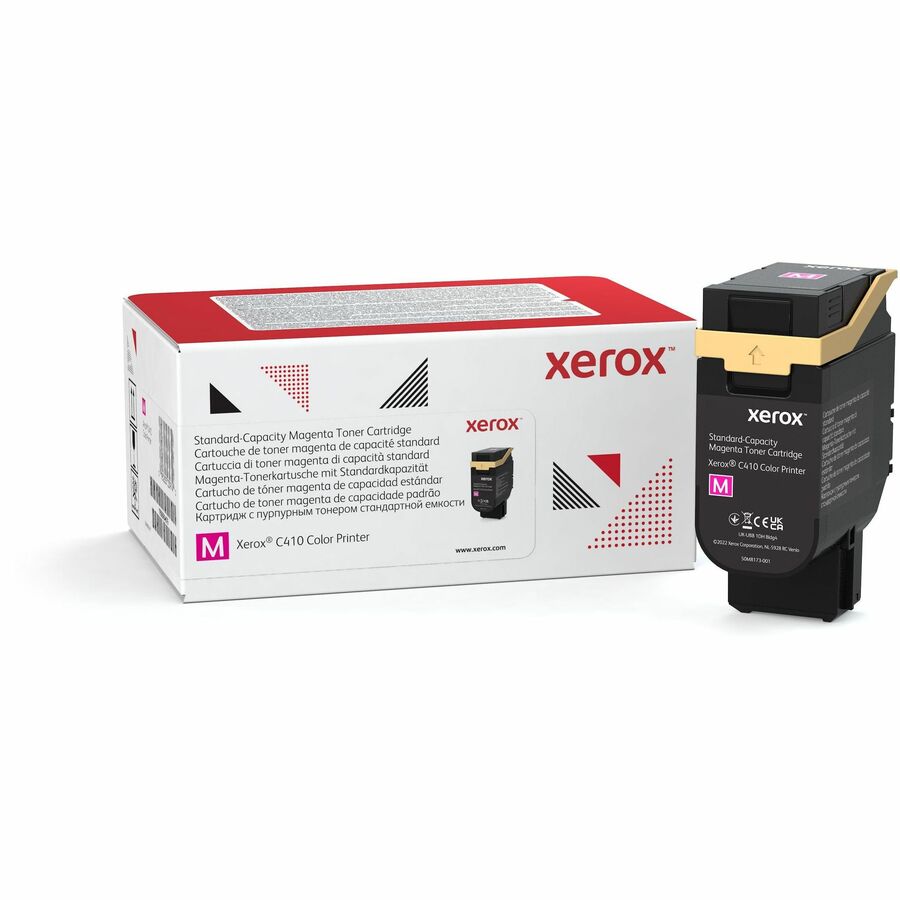 Xerox Genuine Xerox® C410 Color Printer, VersaLink® C415 Color Multifunction Printer Magenta Standard capacity Toner Cartridge (2000 Pages) - 006R04679