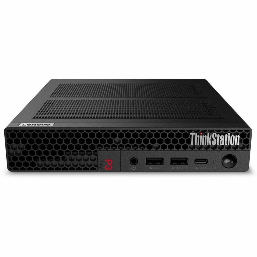 Lenovo ThinkStation P3 30H00011SS Workstation - 1 x Intel Core i9 13th Gen i9-13900T - vPro Technology - 32 GB - 1 TB SSD - Tiny - Black