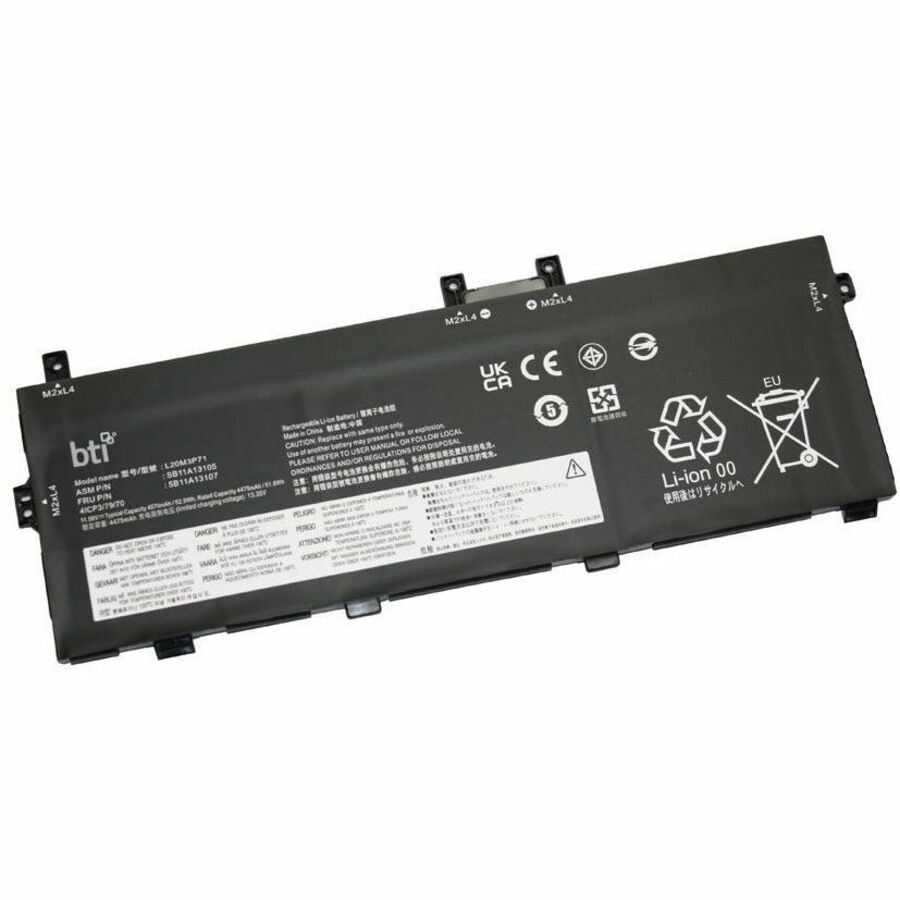 BTI L20M3P71-BTI 3-CELL 11.58V LI-ION BATTERY 5B11A13107, L20L3P71, SB11A14634, 5B11A13108, L20M3P71, 5B11A14635