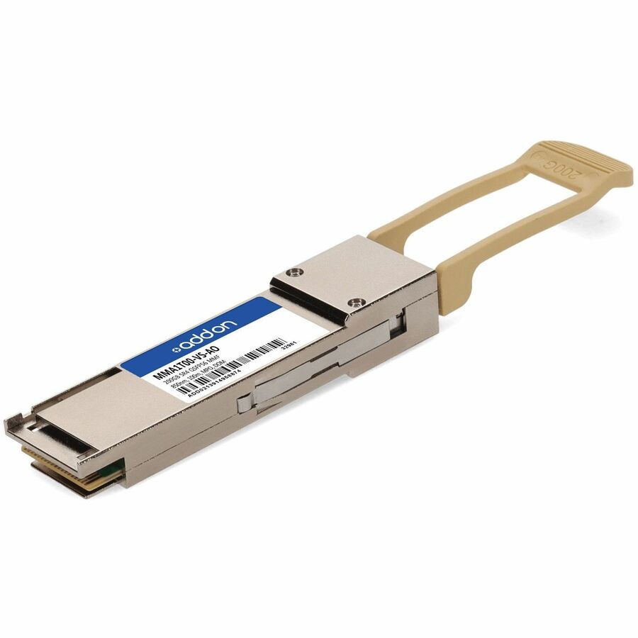 Mellanox MMA1T00-VS Compatible 200GBase-SR4 QSFP56 Transceiver (MMF, 850nm, 100m, MPO, DOM)